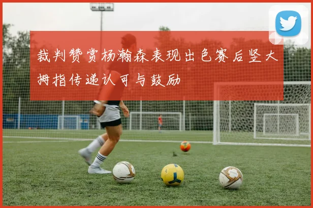 裁判赞赏杨瀚森表现出色赛后竖大拇指传递认可与鼓励
